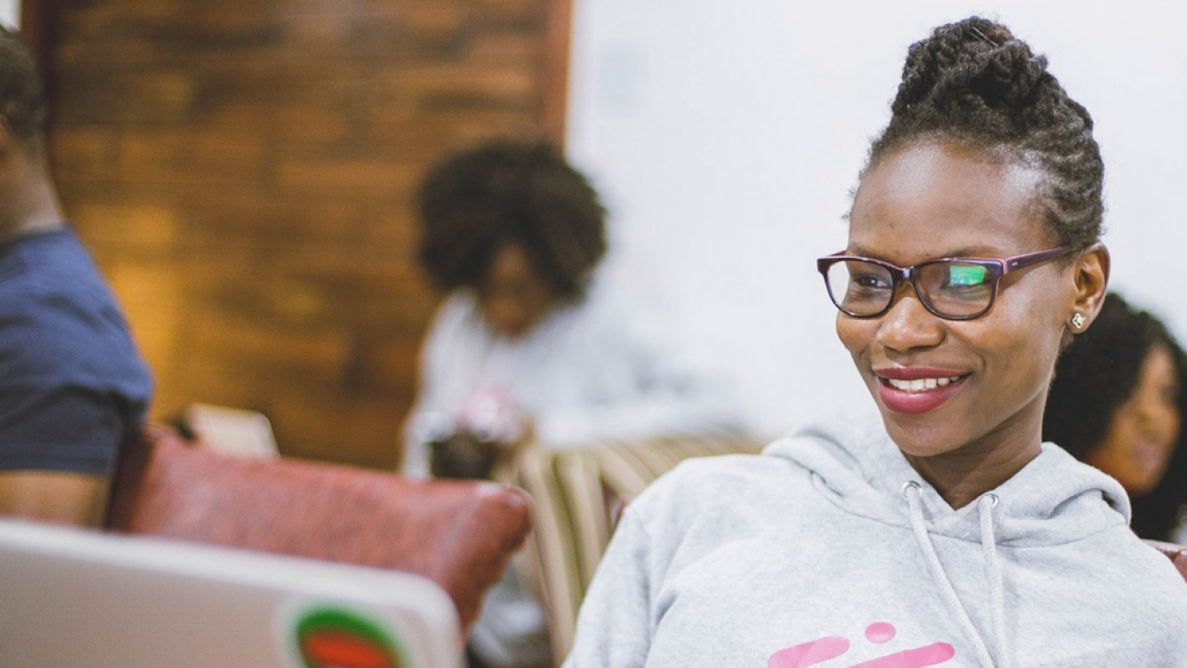 Yetunde Sanni co-founded Tech in Pink, an organisation that teaches young girls how to code.