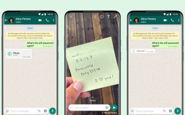 WhatsApp Rolls Out ‘View Once’ Disappearing Photos Feature