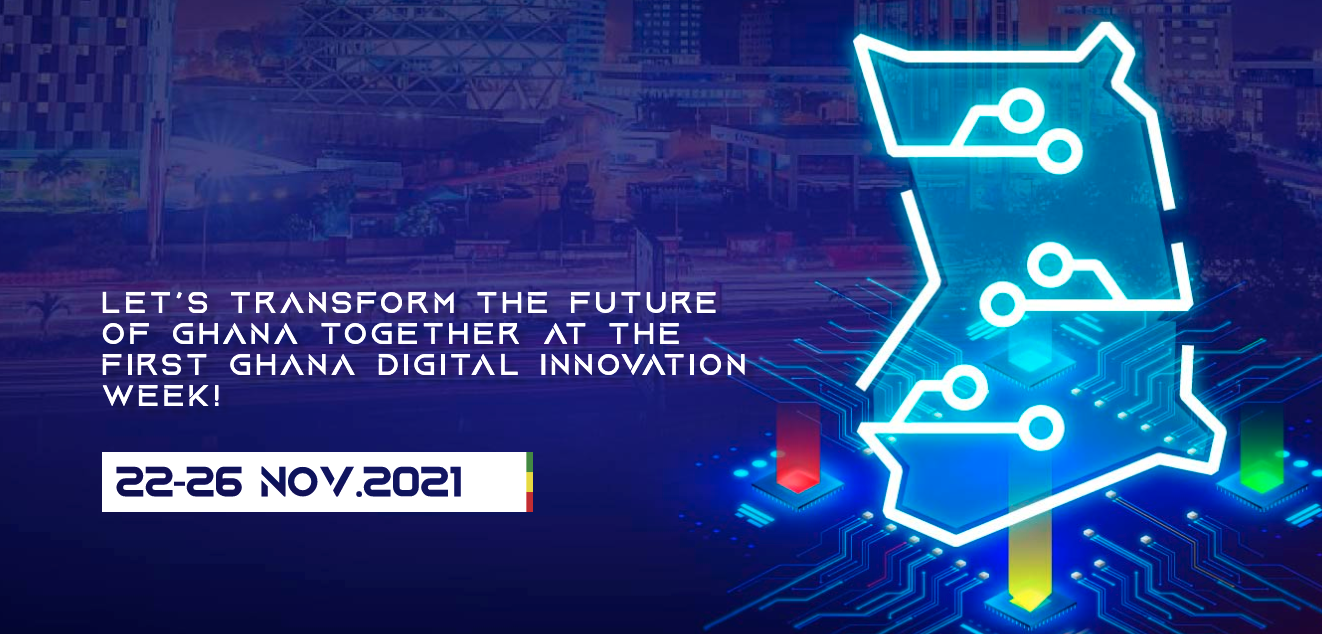 Ghana Digital Innovation Week (GDIW) Slated For November 22 26.